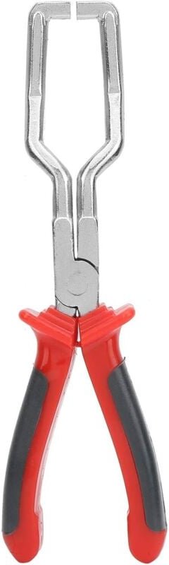 Lntyq Étrier de filtre à essence Pinces à tuyau Pinces à pince rouge Libération de tuyau Déconnexion Outils à main de re...