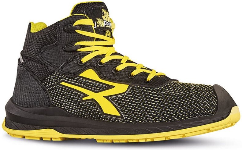 Sicherheitsschuhe hohe DOMINGO S3 CI HI HRO SRC - Schwarz/Gelb 47