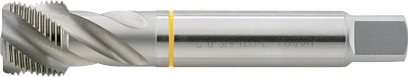 Maschinengewindebohrer DIN5156 hsse Form c G1/8 Format