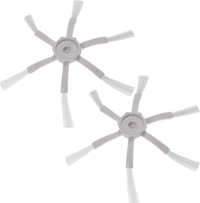 2x Seitenbürste kompatibel mit Roborock S5 Max, E4, Q7, S4, S5, S50, S51, S55, S6, S6 MaxV Saugroboter - Reinigungsbürst...