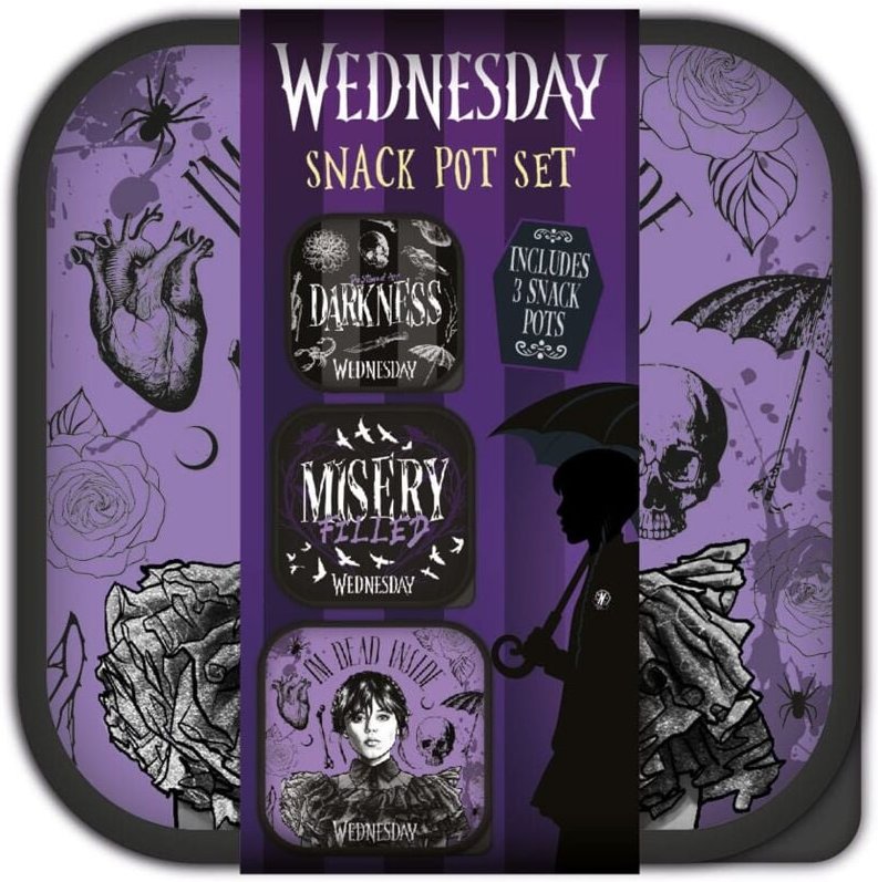 Bluesky - Mittwoch Lunchboxen 3 in 1 Snack-Töpfe