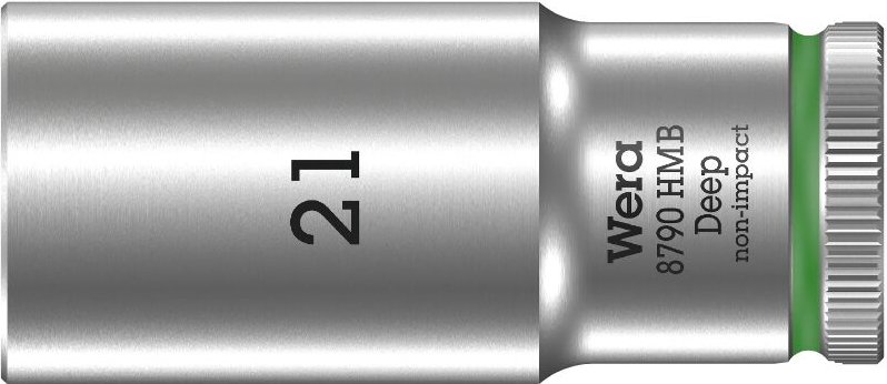 05004543001 Steckschlüsseleinsatz 21 mm 1 Stück 3/8' - Wera