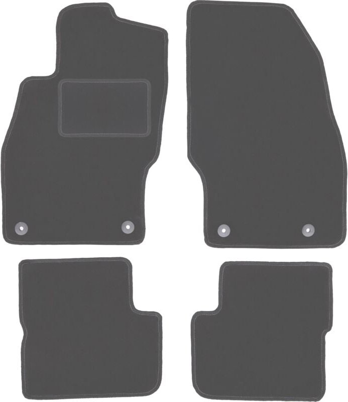 Graphit-Fußmatten für: Opel Corsa E Fließheck (2015-2020)