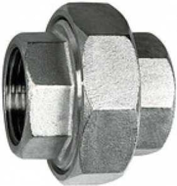 Lösb. Doppelgewindenippel, g 2 i., SW1 90, SW2 68, es 1.4408 - Riegler