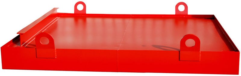 Bauer Containerwanne CW 2, 1078l, Feuerrot