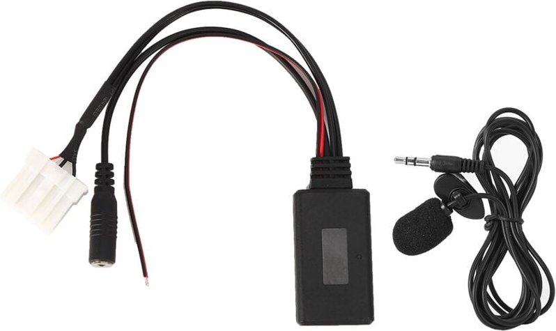 Thumbnail - Ej.life - Dioche AUX-IN-Kabeladapter, AUX-IN-Kabel Adapter Auto Bluetooth 5.0 Mikrofon Fit für Mazda 2 3 5 6 Rx8