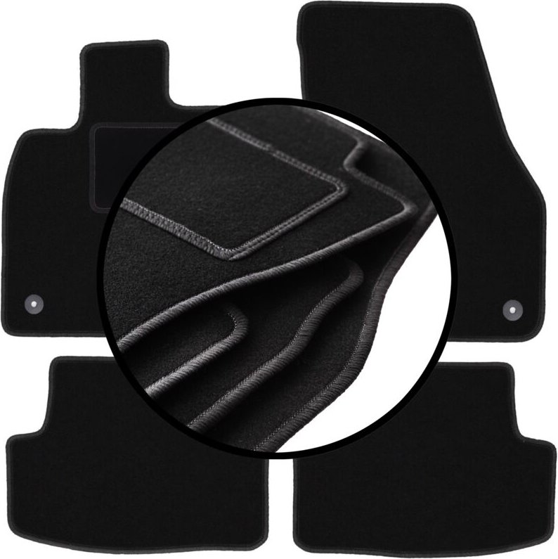 Thumbnail - Komplettset Veloursmatten für: Volkswagen T-Roc Crossover (2017-)