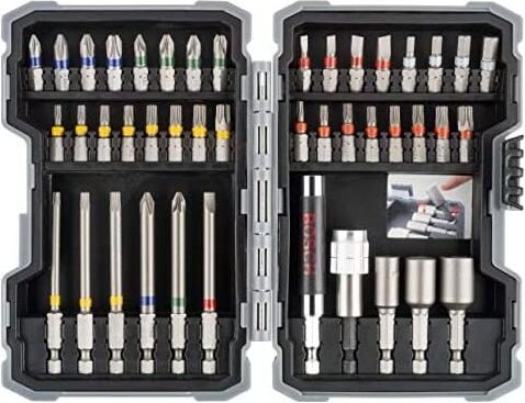 Professional Set de 43 Schraubendreherbits und Schraubenschlüssel de Steckschlüssel-Bohrerzubehör, 14 eu - Bosch