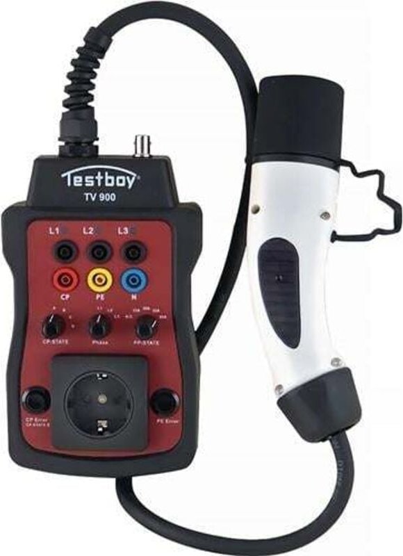 Testboy - Ladesäulenprüfadapter tv 900 für Typ-2 Ladesäulen ( 4000828083 )