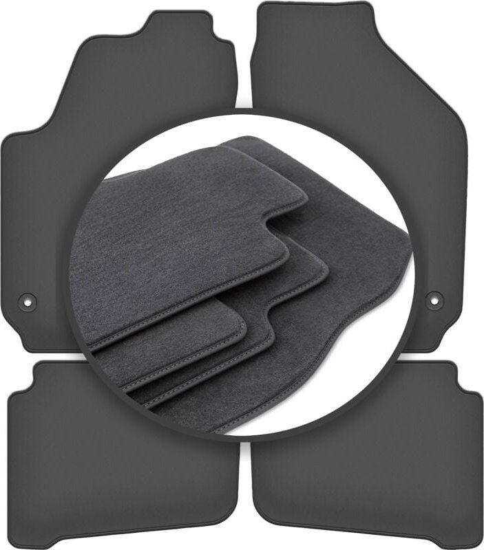 Premium-Fußmatten für: Volkswagen Fox Fließheck (2005-2011)