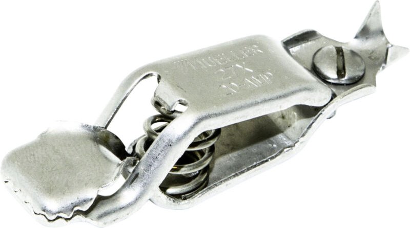Mueller Electric BU-27X Krokodilklemme Edelstahl Klemmbereich max.: 16 mm Länge: 61.90 mm 1 St.