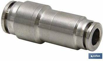 Thumbnail - Reduzierte gerade Verbindungsrohr-Rohr-Messing-Nickel-Verbindung. M-6-4