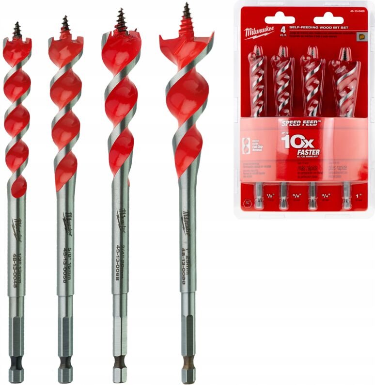 Spiralbohrersatz (13,16,20,25/165 mm)