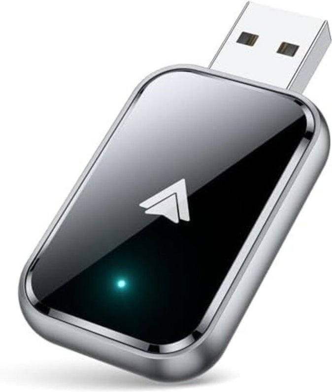 Kabelloser Android-Autoadapter für Android, Konvertierung von kabelgebunden zu kabellos, Mini-Größe mit USB-C/Typ-C-Erwe...