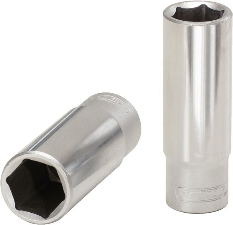 KS-Tools 917.1258-E 1/2" 6kant-Stecknuss,lang,20 , auf Hänger