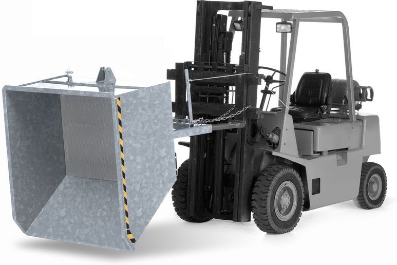 RR Industrietechnik Spänekipper Typ RUK-S 680x1400x580mm 300dm³ verzinkt