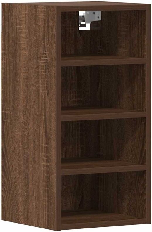 Hängeschrank Riga Braun Eichen-Optik 30x29,5x60 cm Holzwerkstoff Vidaxl