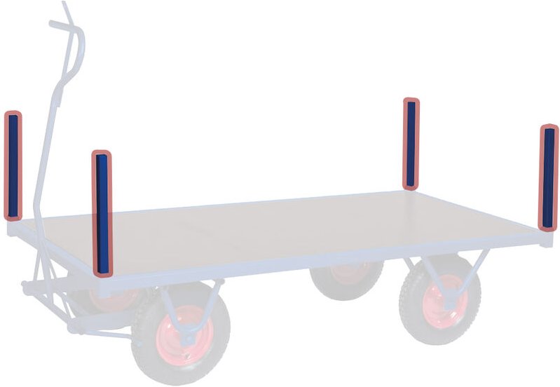 Kongamek Eckpfosten als Zubehör für Schwerlastwagen