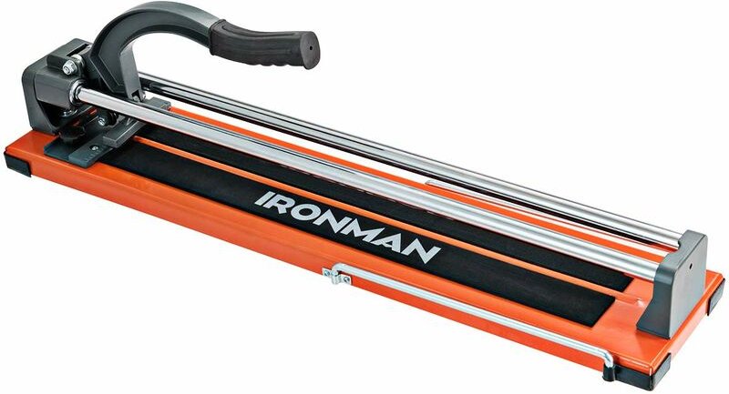 Manueller Fliesenschneider, Handfliesenschneider mit Schneidrad Stützfüssen Abnehmbarem Alu-Messeskala,Fliesenschneidmas...