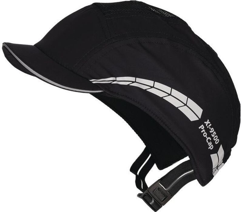 Anstoßkappe X-9500 54-64 cm neongelb Schirmlänge 2,5 cm en 812:2012