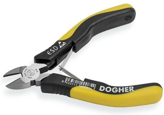 Mini-Zenitzange, esd, 125 mm Dogher 242-125