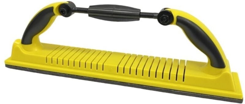 Handschleifklotz für die Karosserie - 70 x 400 mm - Einstellbare ABS-Staubabsaugung - Handschleifklotz für klebrige Auto...