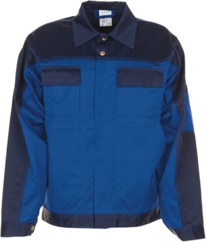 Thumbnail - Planam Bundjacke Tristep kornblau/marine 52
