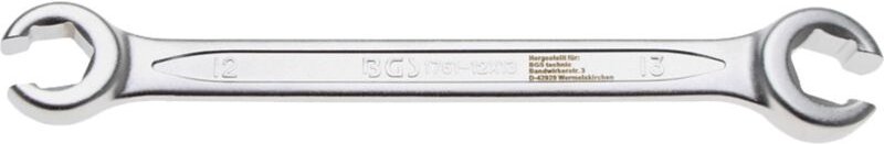 Bgs Technic - bgs Offener Doppel-Ringschlüssel sw 12 x 13 mm - 1761-12x13