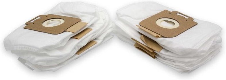 10x Staubsaugerbeutel Ersatz für Swirl n 72, n 73 für Staubsauger - Mikrovlies, Weiß - Vhbw