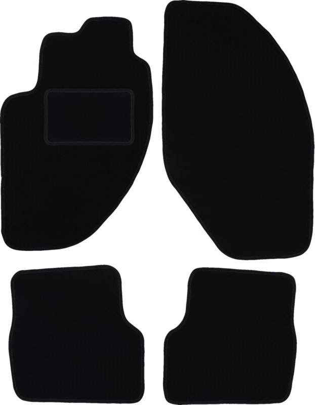 Schwarze Veloursmatten für: Alfa Romeo 166 Limousine (1998-2009)