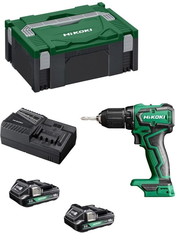 Bohrschrauber Hikoki DS18DDWRZ (2 x 2,0 Ah + UC18YFSL + Koffer hscii)