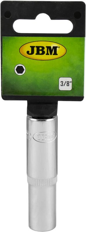 JBM - Sechskant 65mm. lang mit 3/8' von 11mm. Chrom 13324