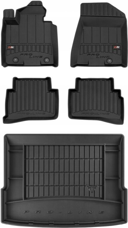 SET 3D Gummimatten Kia Sportage 4 ab 2015-d