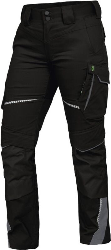 Leibwächter - Damen Bundhose Flex-Line FLXDH25 Gr. 34 schwarz/grau