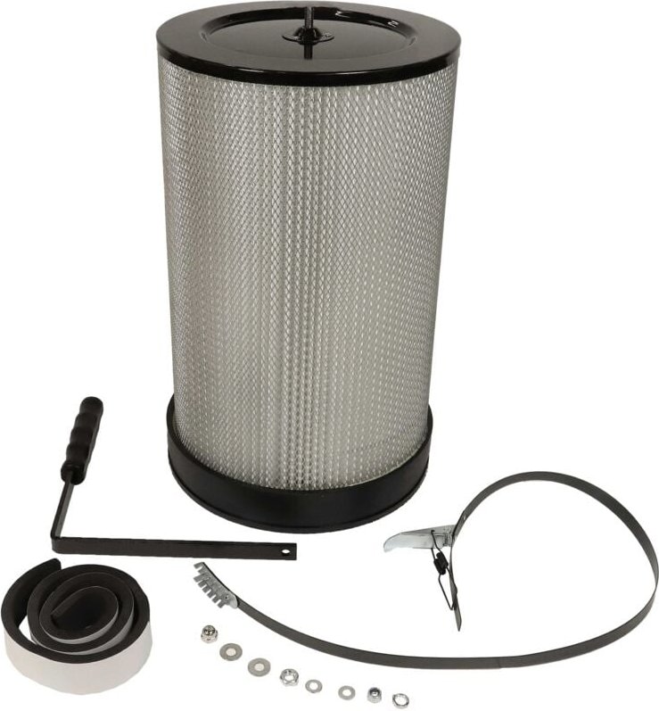 vhbw Feinstaubfilter Ersatz für Scheppach 4014915017974 für Absauganlage - Feinstaub-Filterpatrone mit Reinigungsbürste