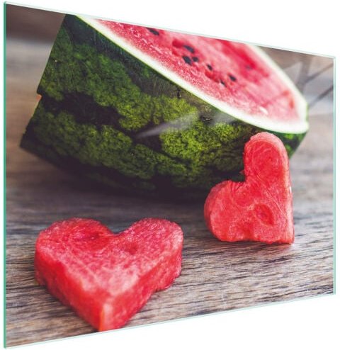 Glasschneidebrett 30x22 Wassermelone