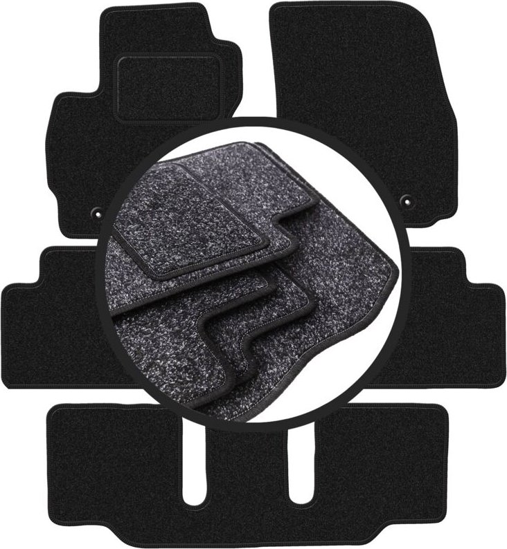 ANTHRA Autofußmatten für: Mazda Premacy II 7-Sitzer (2005-2010)