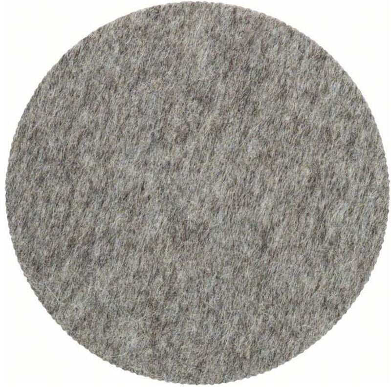 Bosch Polierfilz für Exzenterschleifer, hart, Klett, 128 mm, 5er-Pack
