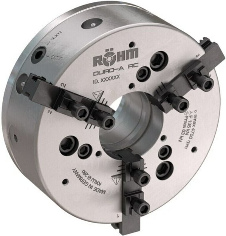 Röhm Kraftspannfutter DURO-A RC 215 DIN ISO 702-1 - KK8 geradverzahnt Einzelentriegelung Edition 2022 - 185031