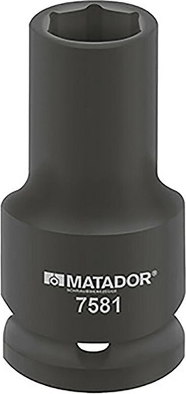 Kraft-Steckschlüssel-Einsatz, 6-kt., lang, 20 mm (3/4'): 27 m