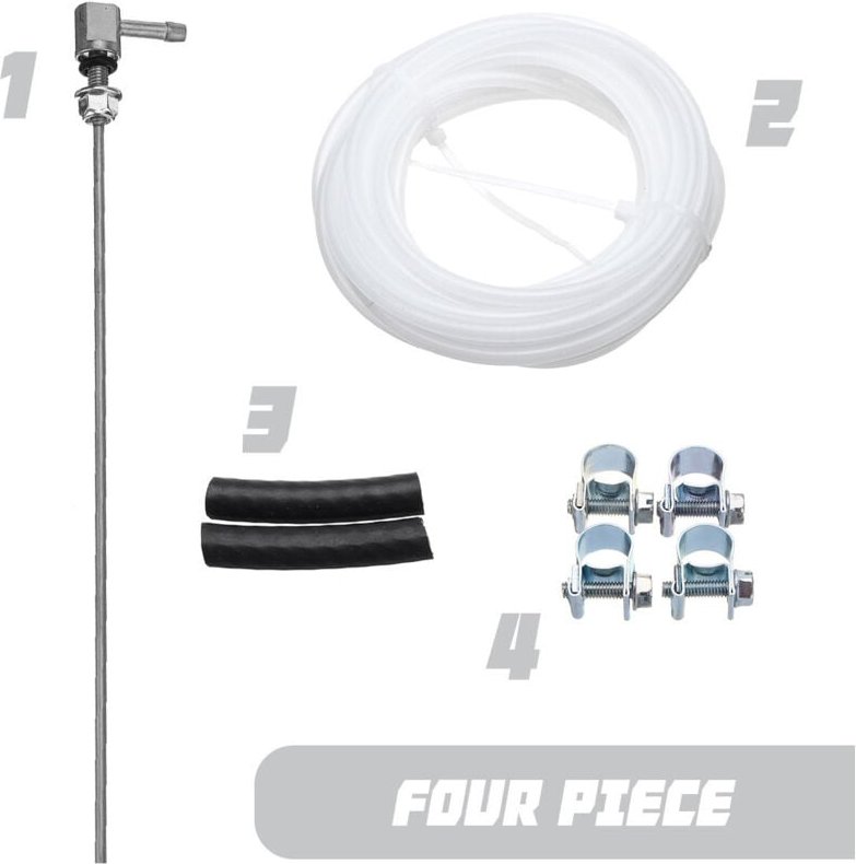 Linghhang - 4 stücke Parkplatz Heizung Zubehör mit Öl Fangen Können Für Webasto Eberspacher Heizungen