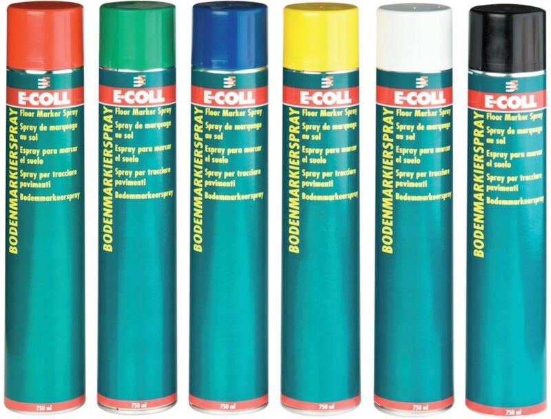 Bodenmarkier-Spray, grün 750ml Spraydose - E-coll