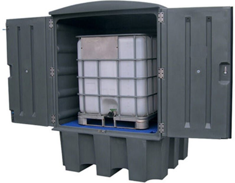 Auffangcontainer 1 IBC - Max. Belastung 1500 kg - Max. Fassungsvermögen 1000 Liter - CGM1/1000004F