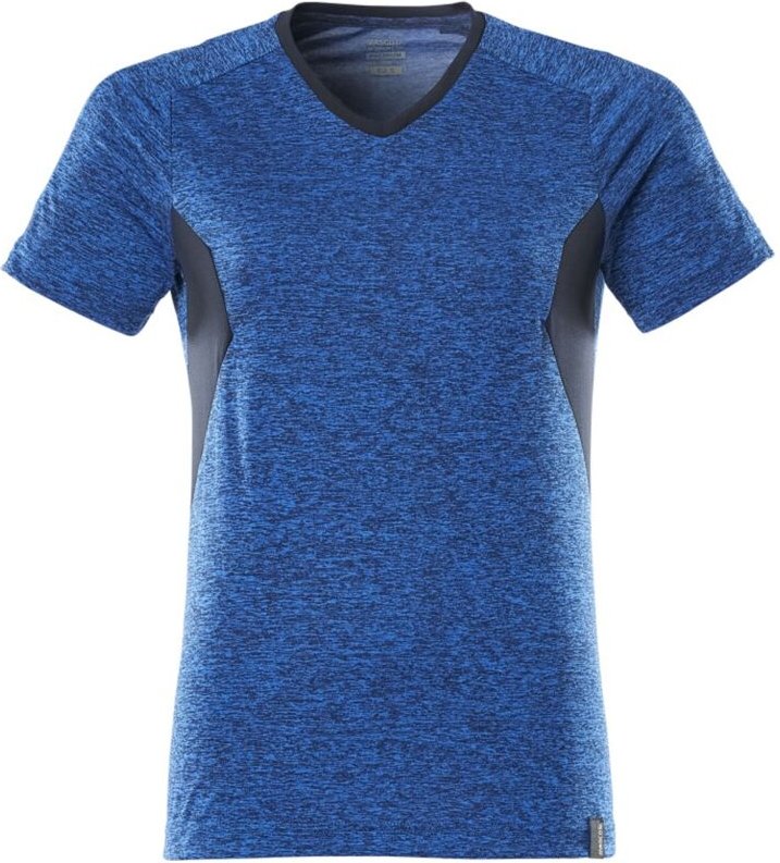 Accelerate T-Shirt coolmax® pro und V-Ausschnitt 18092-801 Gr. s azurblau/schwarzblau - Mascot