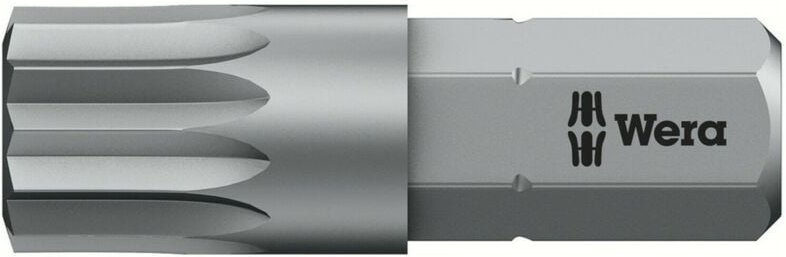 5 Stück Wera Bit 1/4' DIN3126 C6,3 xzn M8 x 25 mm zähhart