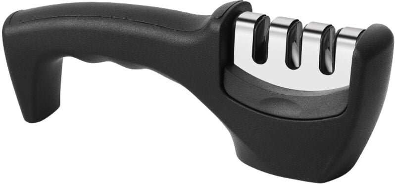 Thumbnail - Ahlsen Messerschärfer, 3-in-1, professioneller Messerschärfer, manueller Messerschärfer, Messerschärfer (schwarz)