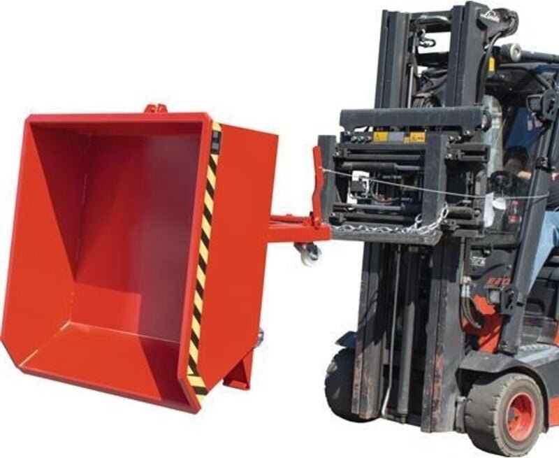 Bauer Mini-Kippbehälter MGU 460, lackiert, Feuerrot