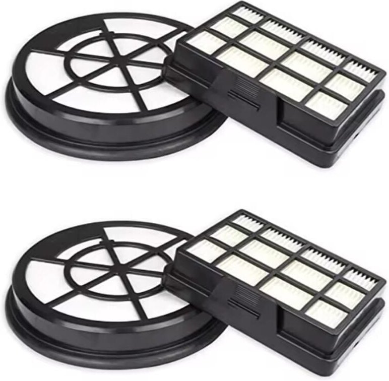 1 Satz Staubsaugerfilter für Bosch Staubsauger BGC05AAA1/BGS05A220/BGS05AAA2 (2 Lufteinlassfilter + 2 Luftauslassfilter)