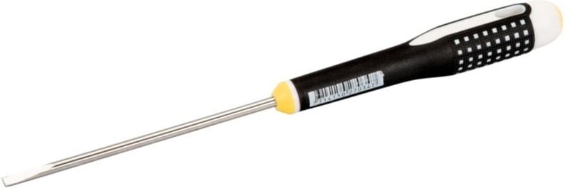 Thumbnail - Bahco ERGO Edelstahl-Schlitzschraubendreher mit gerader Spitze und 3-Komponentengriff, 1 mm x 5,5 mm x 125 mm