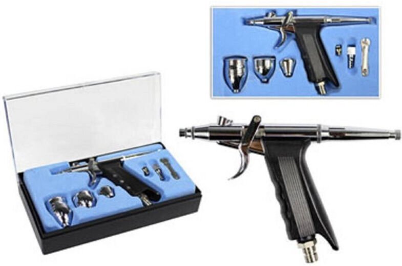 Trade Shop Traesio - Trade Shop - aerographische in acciaio ugello 0.3 mm professsion mit nail accessoren und body art -